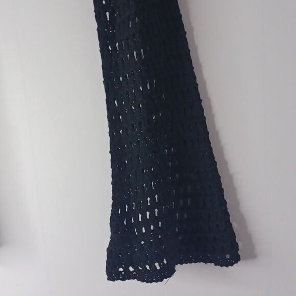 Elegant Black Knit Women's Sweater - Picture 7 of 8